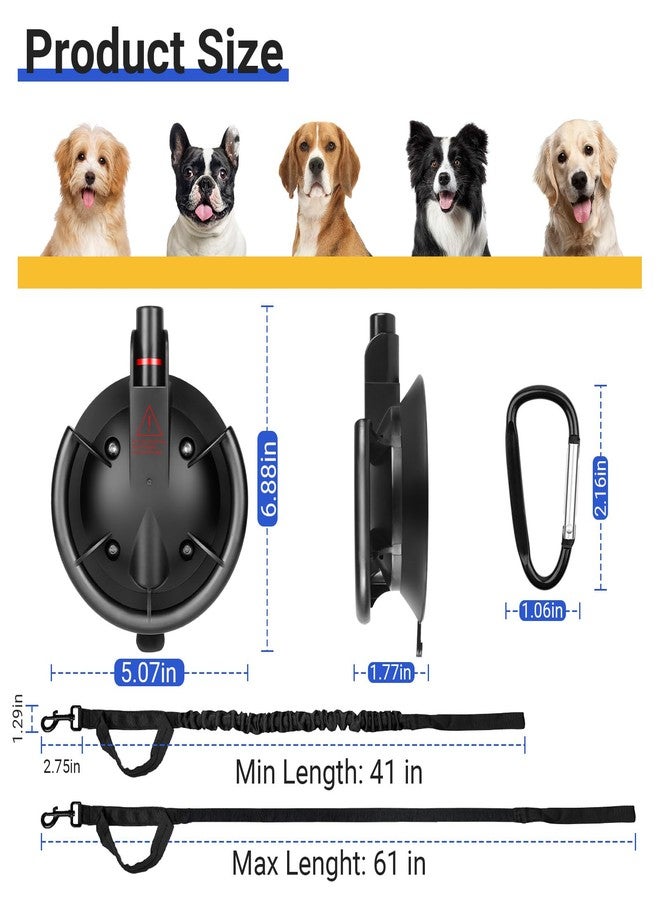 Ruppence Dog Bathing Suction Cup with Tether, High Elasticity Nylon Dog Bathing Tether Leash with Powerful Suction Cup for Pet Puppy Cat Shower,Trimming, Grooming - Image 4