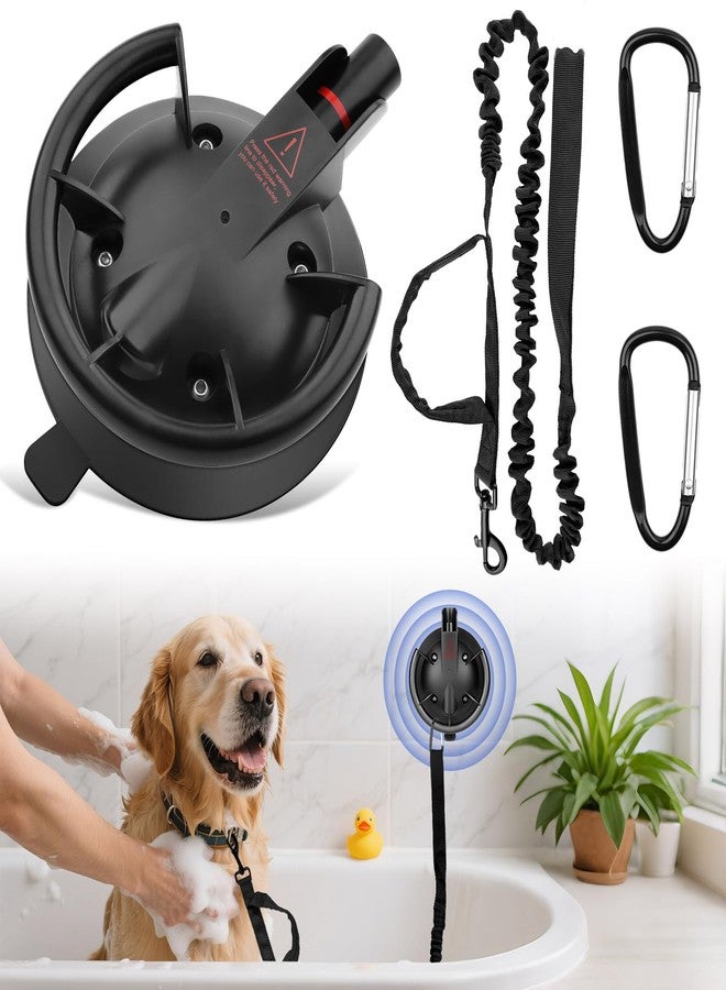 Ruppence Dog Bathing Suction Cup with Tether, High Elasticity Nylon Dog Bathing Tether Leash with Powerful Suction Cup for Pet Puppy Cat Shower,Trimming, Grooming - Image 1