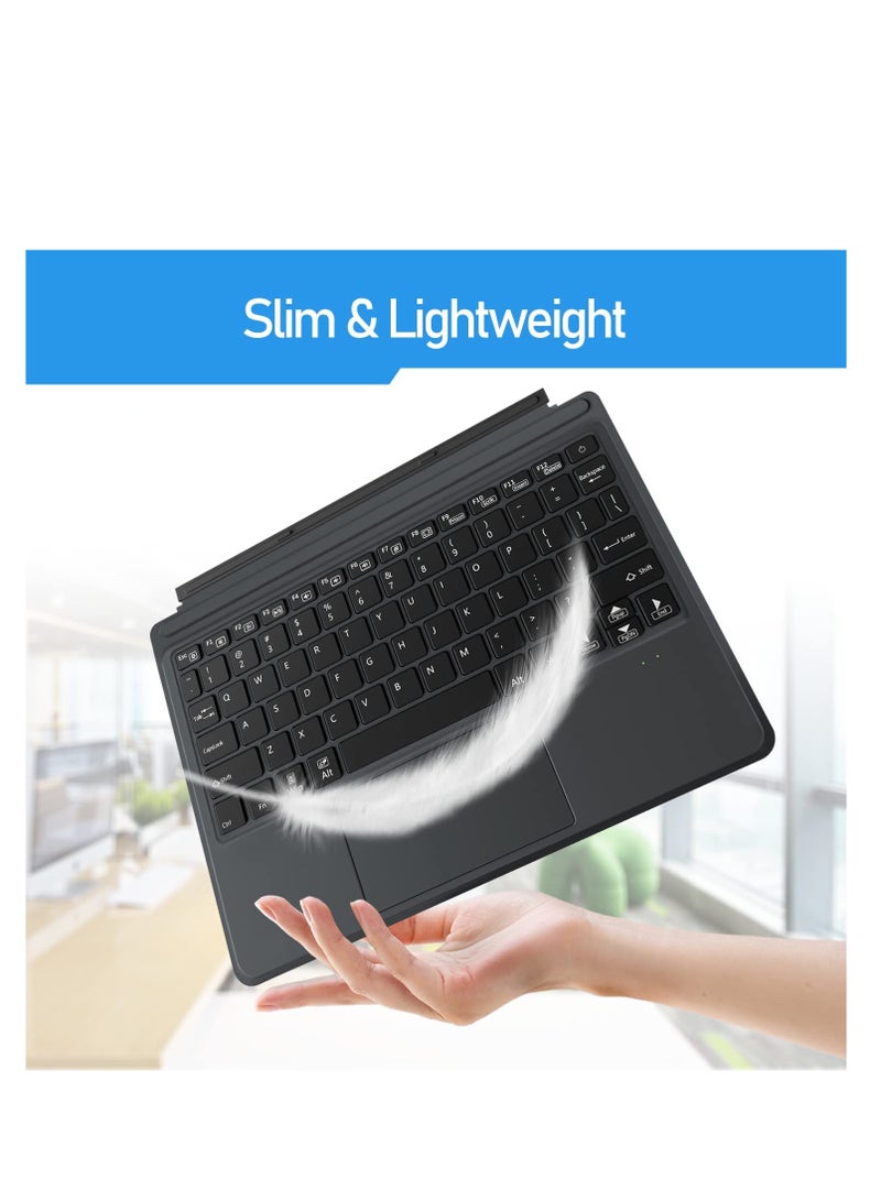 Ultra-thin Bluetooth Keyboard with Trackpad/TouchPad for Surface Go 3 (2021), Surface Go 2 (2020) and Surface Go - Image 3