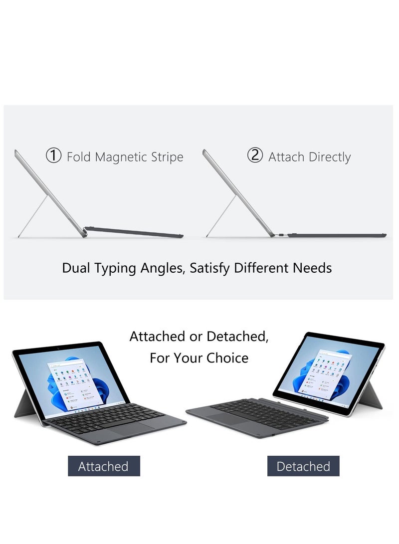 Ultra-thin Bluetooth Keyboard with Trackpad/TouchPad for Surface Go 3 (2021), Surface Go 2 (2020) and Surface Go - Image 4
