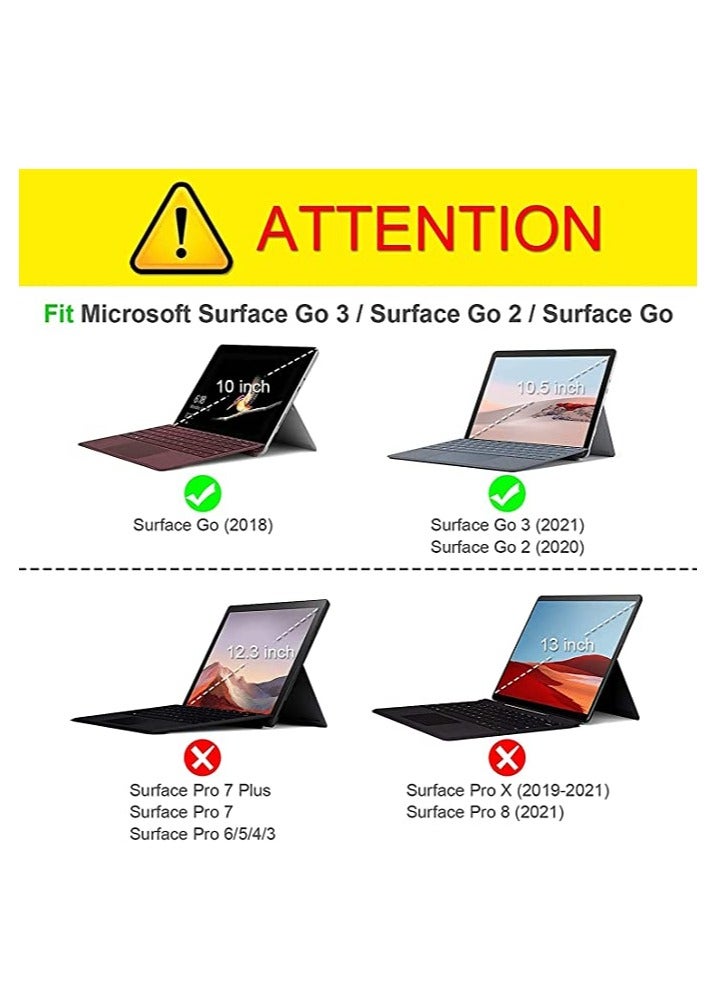 Ultra-thin Bluetooth Keyboard with Trackpad/TouchPad for Surface Go 3 (2021), Surface Go 2 (2020) and Surface Go - Image 2