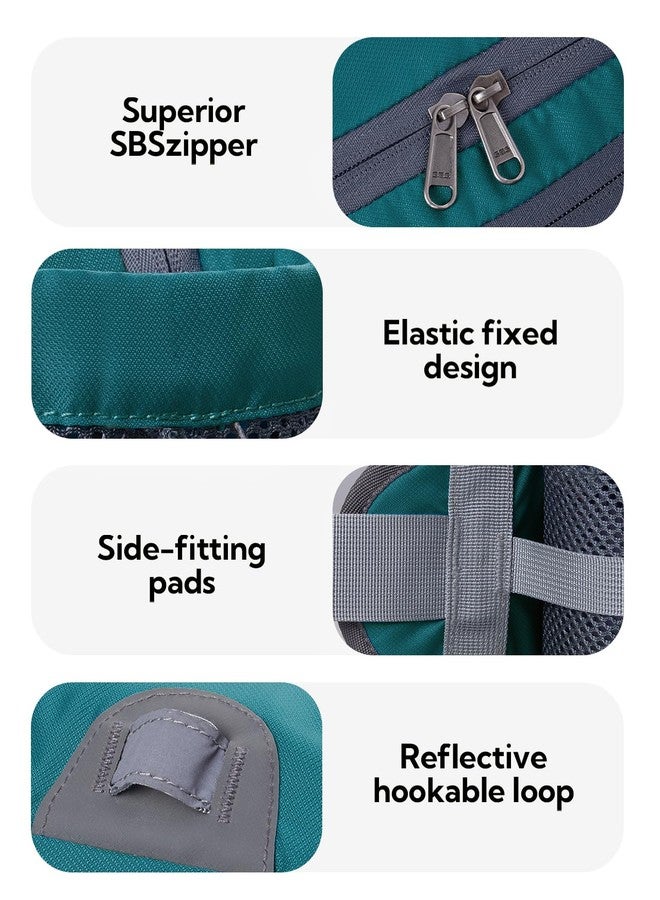 Waterfly Men's Women's Fanny Pack for Sports, Travel, Hiking, Cycling (Green) - Image 4