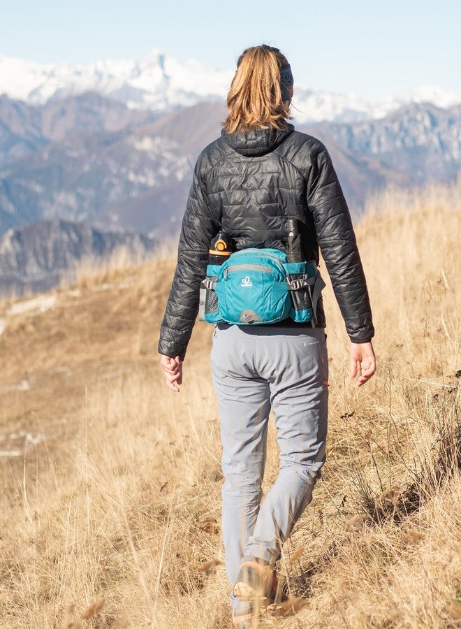 Waterfly Men's Women's Fanny Pack for Sports, Travel, Hiking, Cycling (Green) - Image 2