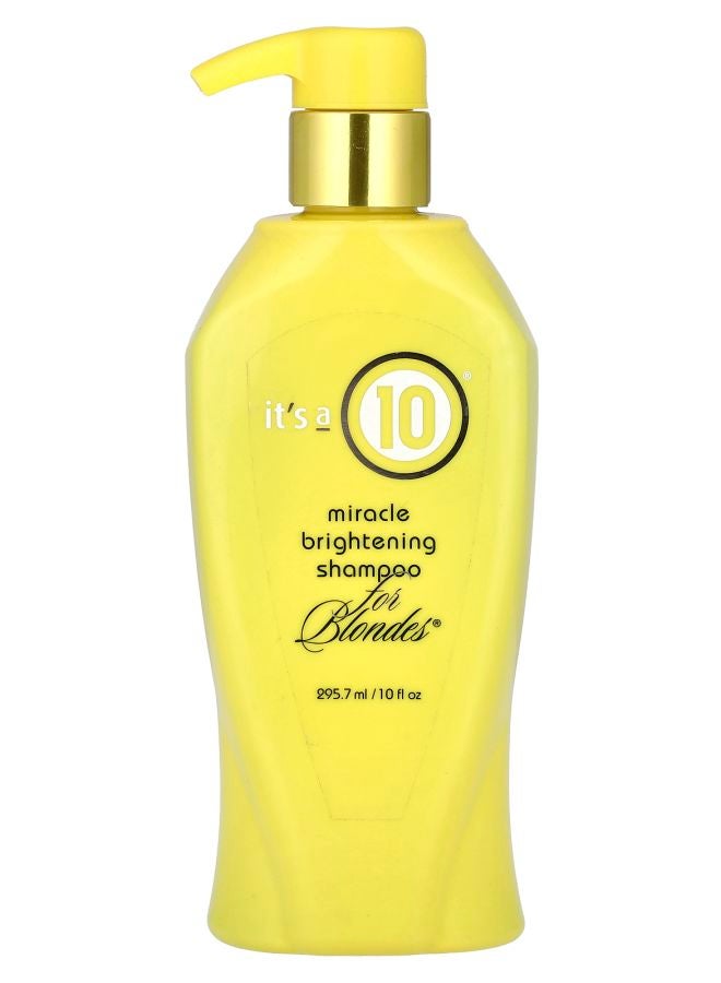 It's a 10 Miracle Brightening Shampoo For Blondes® 10 fl oz (295.7 ml)
