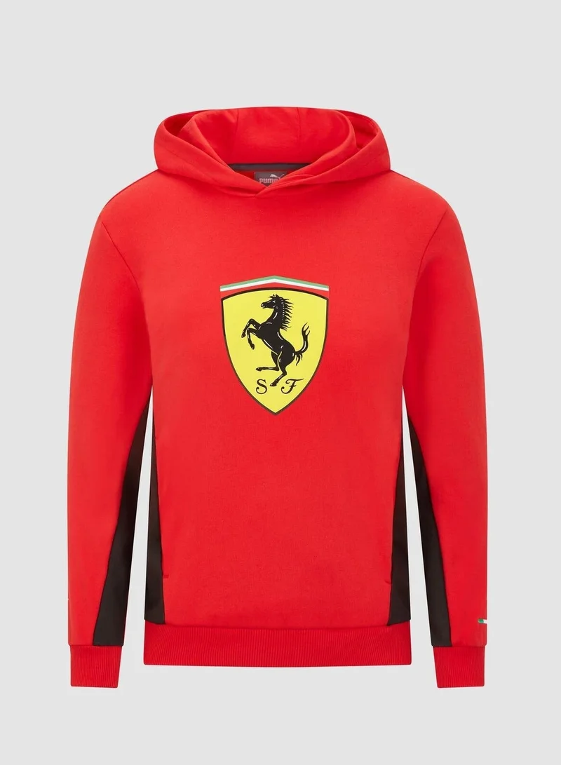 Scuderia Ferrari  Scuderia Ferrari Kids Large Scudetto Hoodie  | Best Price UAE