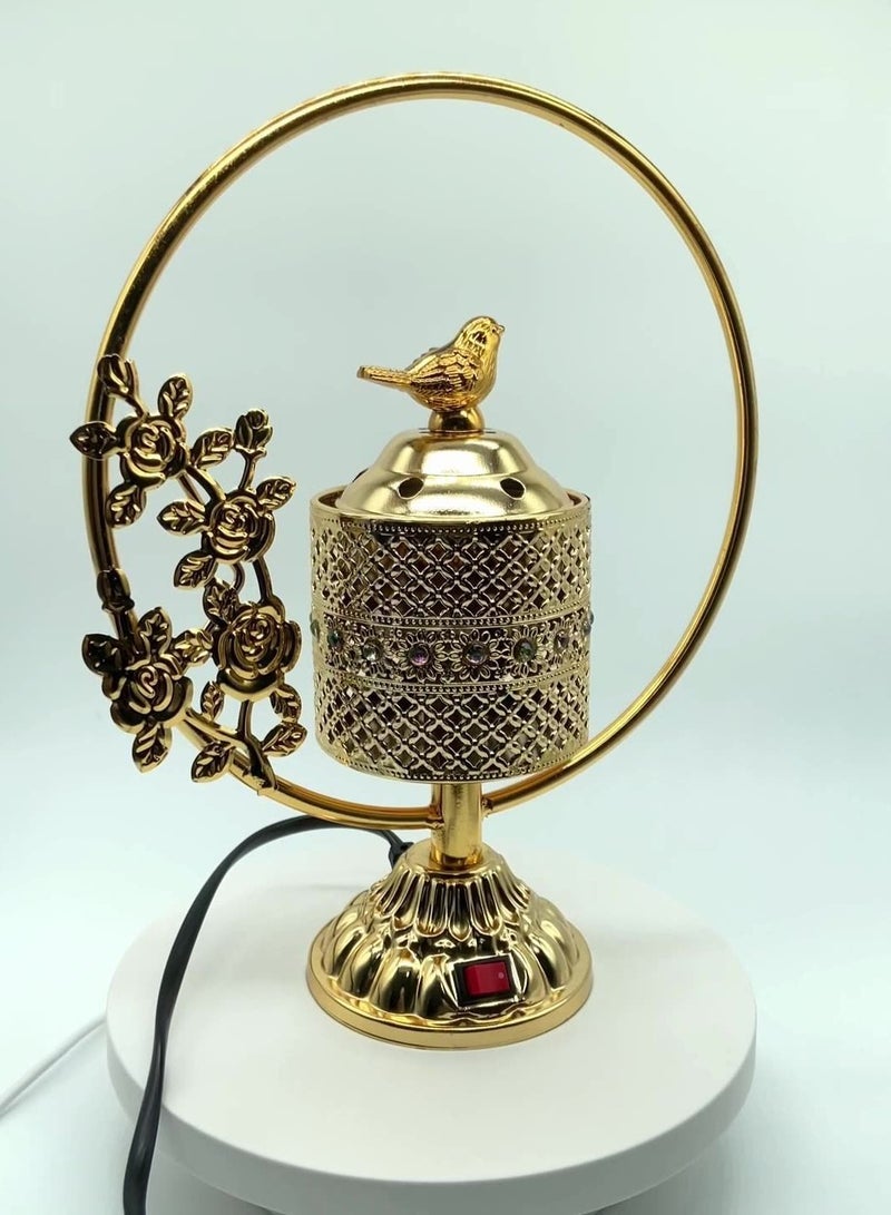 Electric Arabic Incense Burners plug Censer , Tower Shape Metal Vintage Incense Burner - Image 5