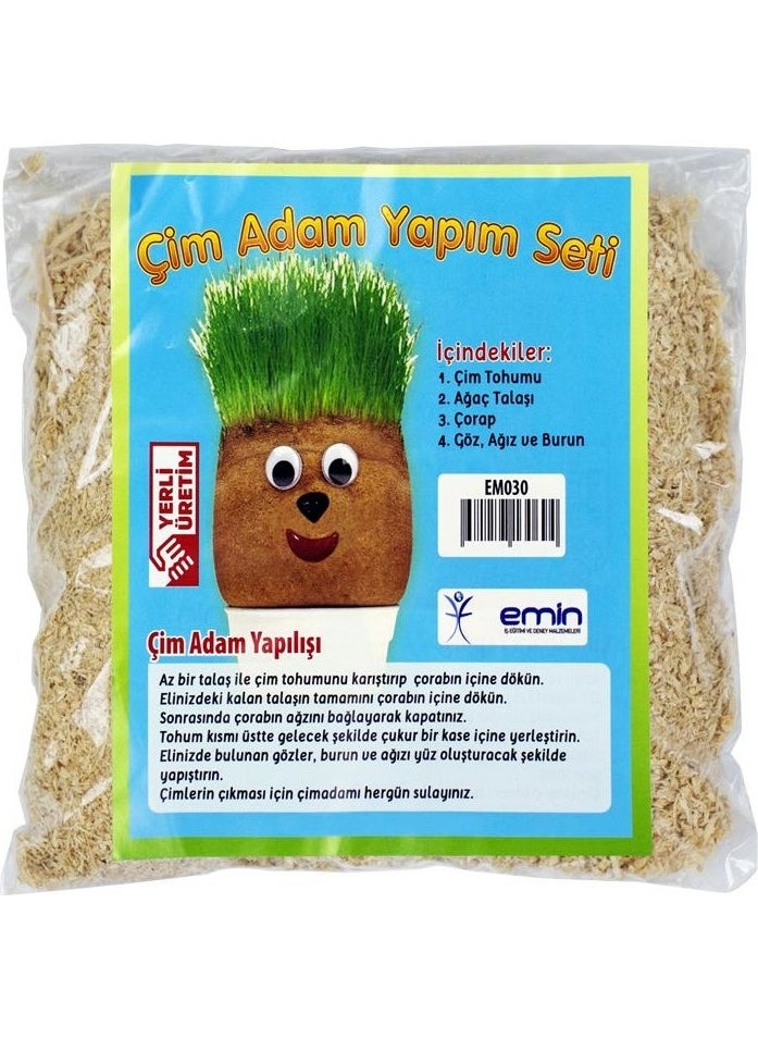 Emin İş Eğitimi - Emin İş Eğitim Grass Man Construction Set - Image 1