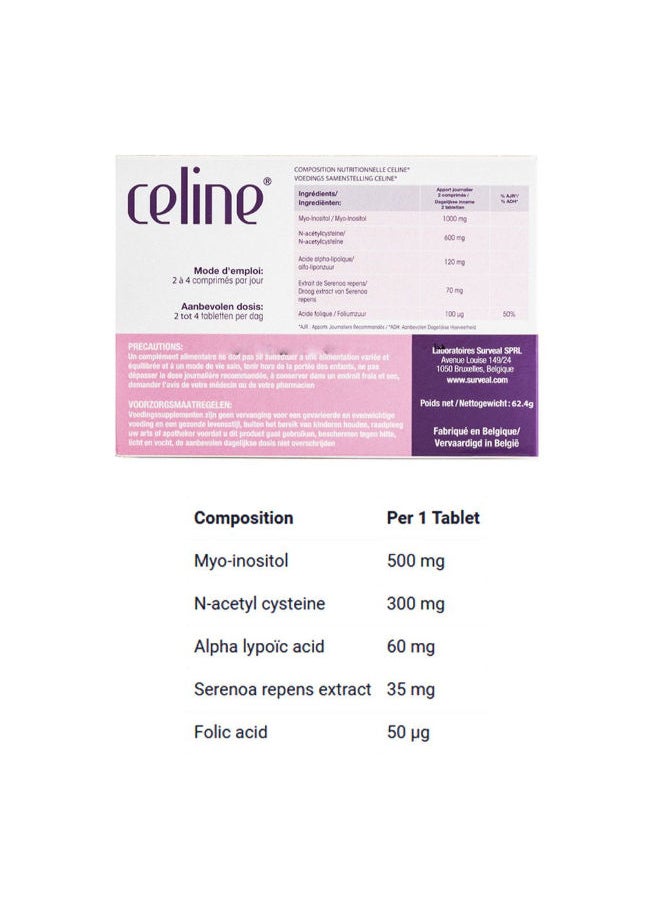 Celine - Celine Tablets 60's - Image 1