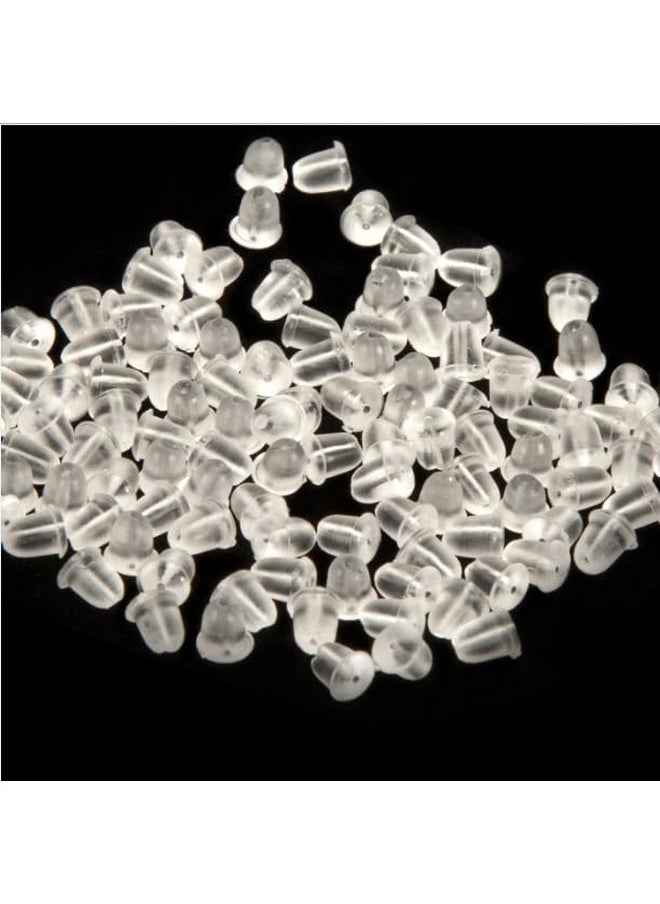 Silicone Earring Backs Earring Backings Soft Clear Ear Safety Back Pads Backstops Clutch Stopper Replacement For Fish Hook Earring Studs Hoops Diameter 4Mm (300) - pzsku/Z432B764D572E838F1AF8Z/45/_/1724479563/f3c1c955-87e8-457b-a3c1-217bebe000ea