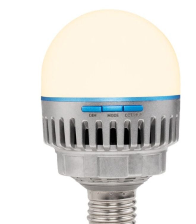 Nanlite PavoBulb 10C Bi-Color RGBWW LED Bulb Color Temperature: 2700-7500K - Image 4
