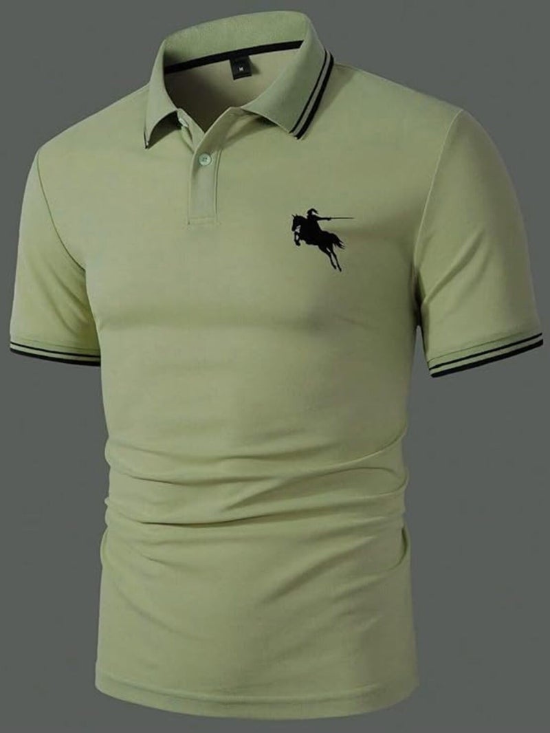 Lymio Polo T Shirt for Men || Men Casual T-Shirt || Polo Available in Combo Pack of 2 (Polo-20-21-Grey-SkyBlue-2XL) - Image 3