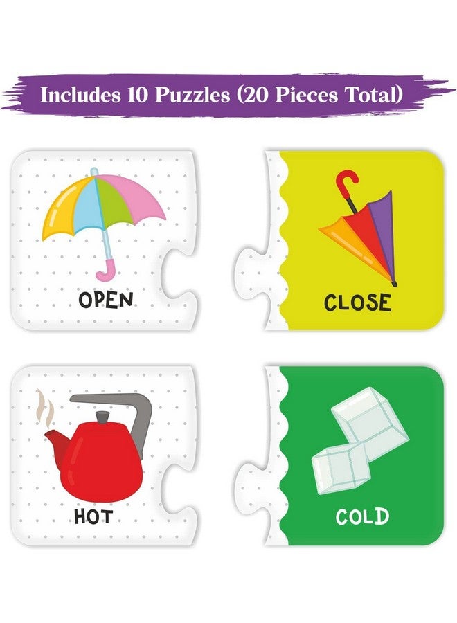 Webby Opposites 2 Pieces Learning Pack Jigsaw Puzzle, Montessori Early Educational Pre School Puzzle Toys For 2+ Years Kid - Image 2