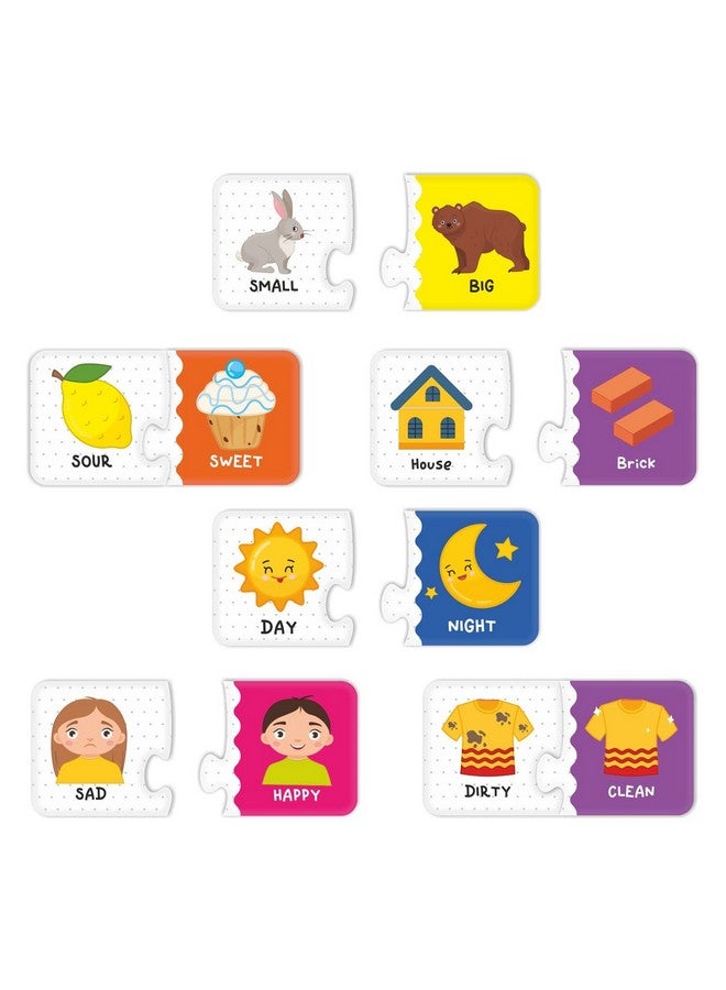 Webby Opposites 2 Pieces Learning Pack Jigsaw Puzzle, Montessori Early Educational Pre School Puzzle Toys For 2+ Years Kid - Image 4