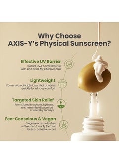 AXIS-Y Complete No Stress Physical Sunscreen 50ml, Broad Spectrum SPF 50+ PA++++  - Image 4
