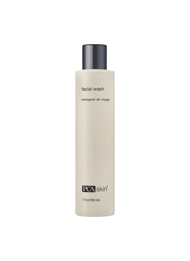 PCA SKIN Facial Wash, Gentle Foaming Face Cleanser, Acne Face Wash, Removes Dirt, Oil & Makeup, 7 Oz Bottle 