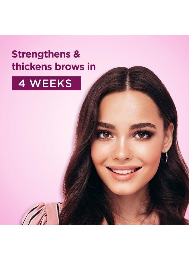 Bella Vita Organic - Growbrow - Eyelash, Lashes & Eyebrows Hair Growth & Volume Serum With Castor, Onion Oil & Vitamin E, 12 Ml - Image 1