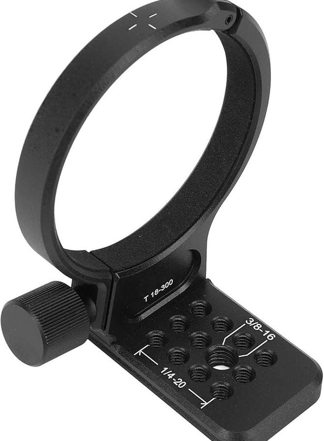 حلقة تركيب طوق حامل ثلاثي القوائم من سبائك الألومنيوم مع لوحة تحرير سريع للعدسة 18-300 مم متوافقة مع أركا - Image 4
