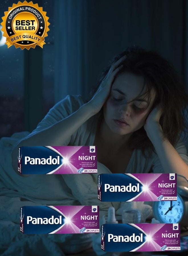 Panadol 4 Pieces Panadol Night 24 Caplets  - Image 1