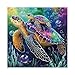 BBOLDIN Colorful Sea Turtle Puzzles for Adults 1000 Piece Nature Gradient Ocean Plant Rainbow Art Jigsaw Puzzles Funny Painting Aesthetic Impossible Challenging Puzzle - Image 4