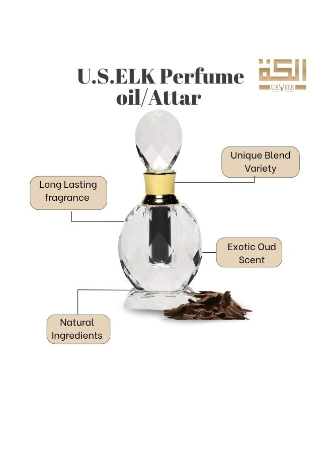إلكة دهن العود كمبودي دهن العود كمبودي | زيت عطري/العطار للجنسين | عطر يدوم طويلاً | فاخر  - Image 2
