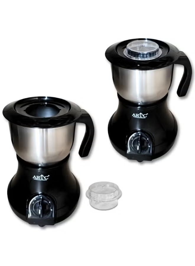 ARTC Professional Electric Coffee Grinder 600ML, Powerful Stainless Steel Coffee Bean & Spice Grinder with Easy Control Dial, Convenient Handle, Multipurpose Grinding Machine for Coffee, Nuts, Seeds and Spices - Image 2