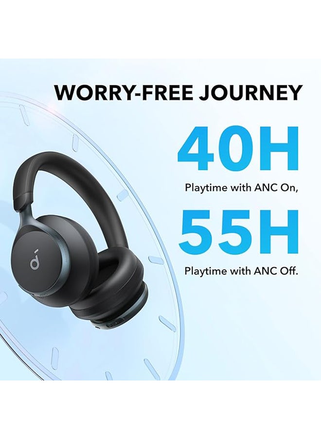 Soundcore Space One Over-Ear Wireless Bluetooth Headphone Black Black - Image 5