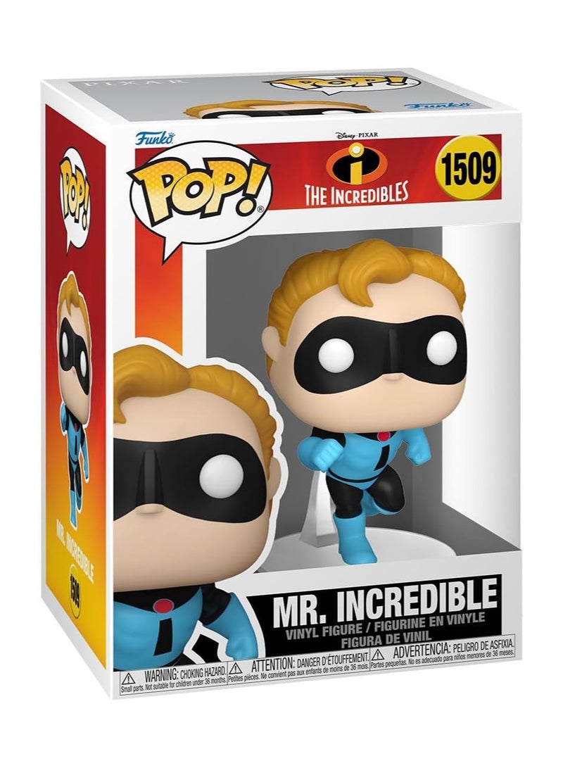 Funko Pop! Cartoon Animation: Disney Pixar - The Incredibles - Mr. Incredible (1509) - Image 2