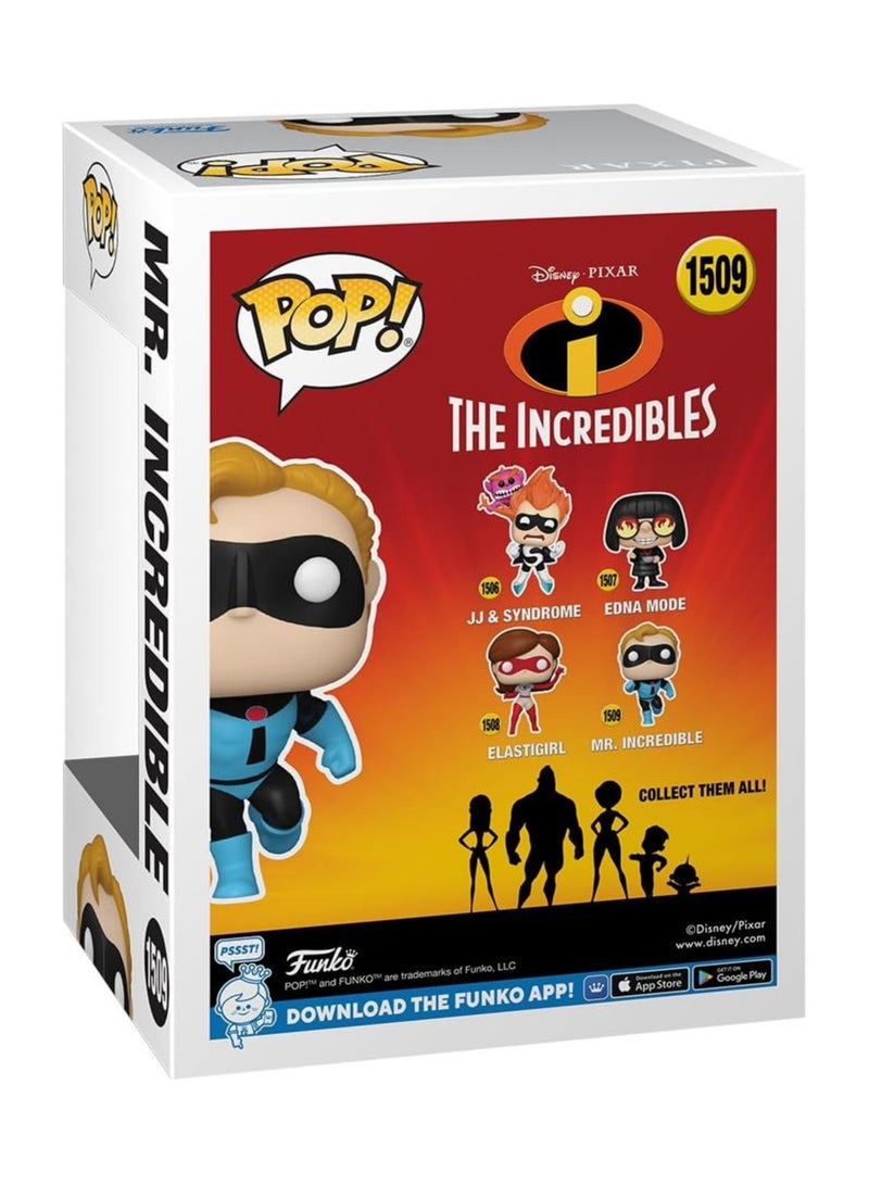Funko Pop! Cartoon Animation: Disney Pixar - The Incredibles - Mr. Incredible (1509) - Image 3