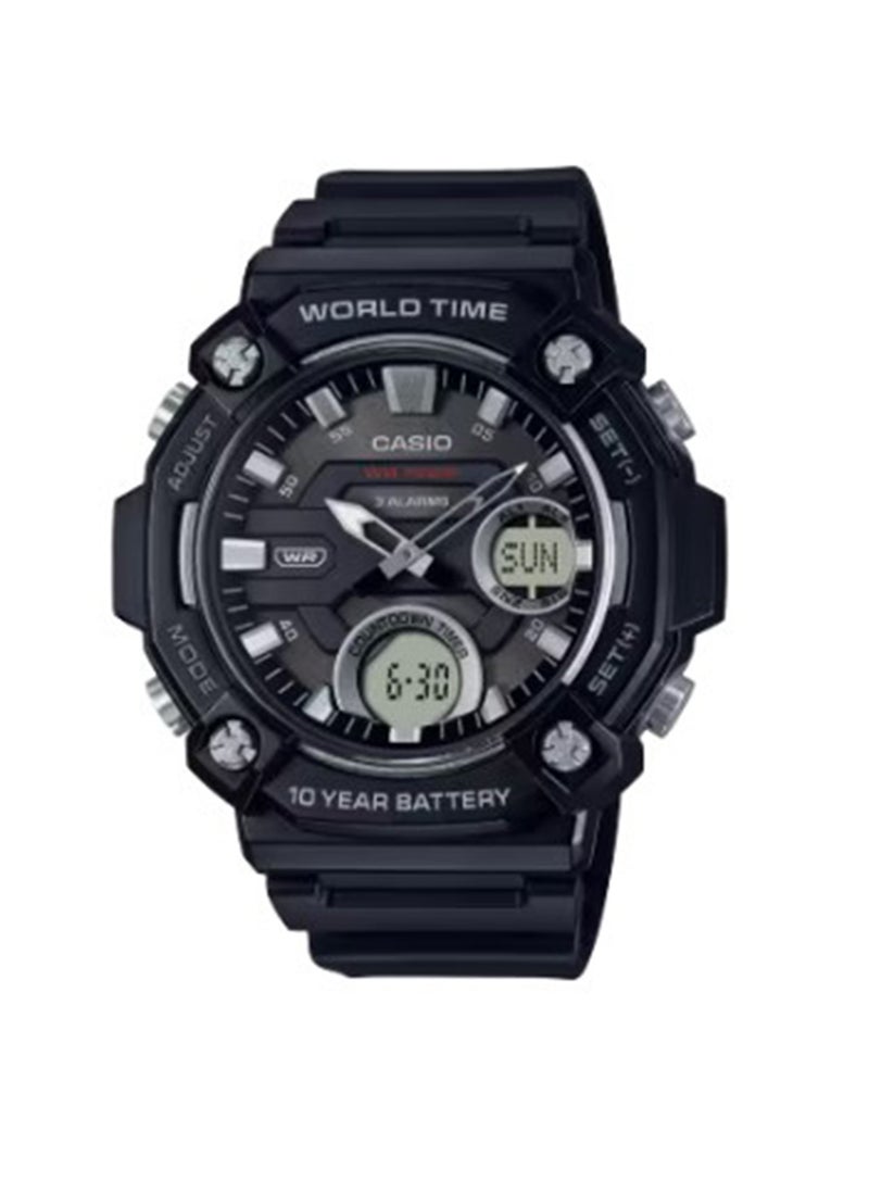 CASIO Men's AEQ-120W-1AVDF Analog-Digital Wrist Watch - Image 1