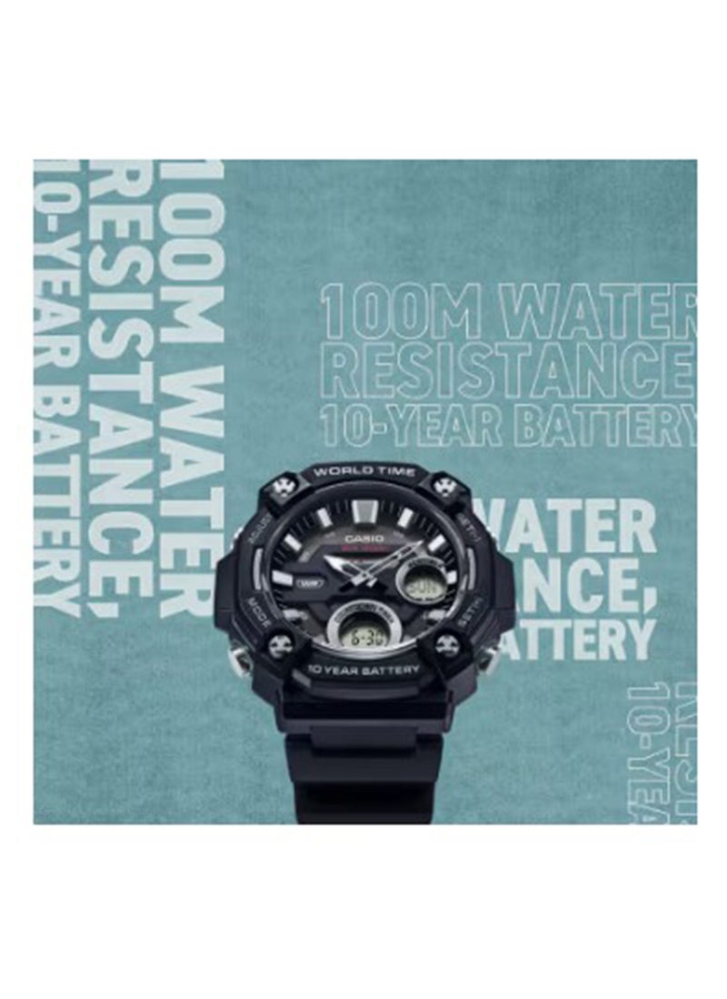 CASIO Men's AEQ-120W-1AVDF Analog-Digital Wrist Watch - Image 3