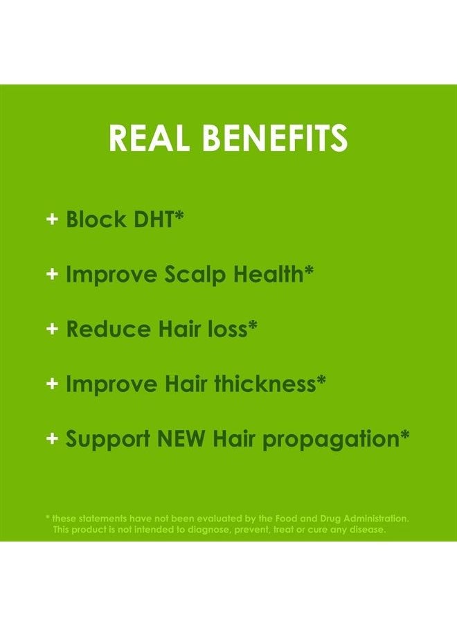 VH Nutrition - FOLLIFORM | DHT Blocker for Men and Women | 1500mg Maximum Strength Natural Hair Loss Supplement | Saw Palmetto, Pygeum, Nettle Root Formula - Image 1