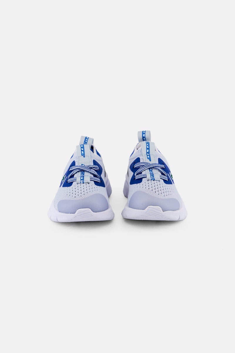 LACOSTE Toddlers Boy Run Spin Knit Shoes, Multicolor  - Image 3