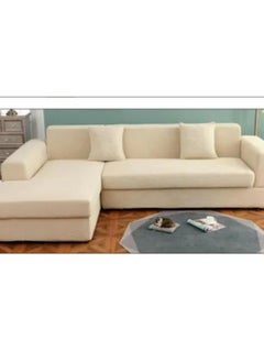 KUYING Solid Pattern Sofa Slipcover 