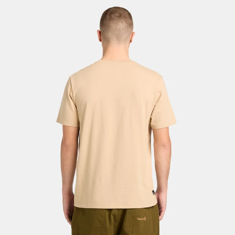 تمبرلاند Men's Stack Logo T-Shirt