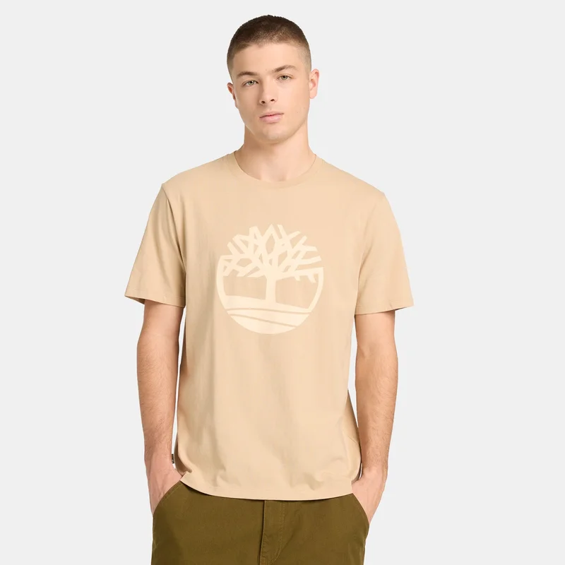 تمبرلاند Men's Stack Logo T-Shirt