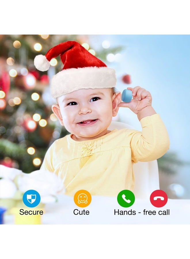 MOMOHO The Smallest Mini Bluetooth Speaker BTS0011 Wireless Small Bluetooth Speaker,Portable Speakers for Home/Outdoor/Travel/Party, Gift,Present (Blue) - Image 2