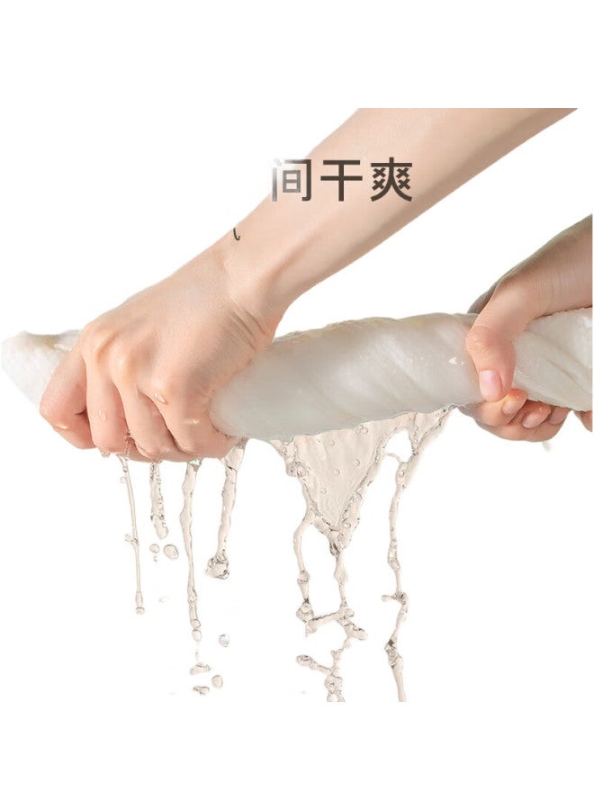 Sometimes Disposable Bath Towels, Thick Large Pearl-Textured Face Towels, Hotel Portable Travel Compressed Bath Towels, 5 Pieces - Image 2