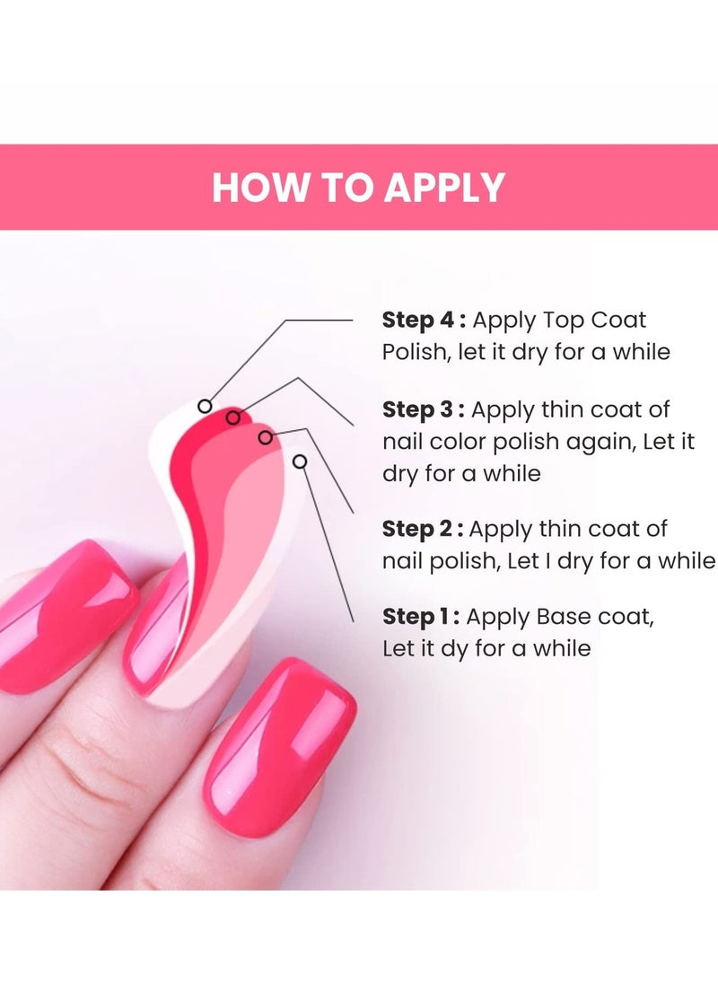 VERYMISS Verymiss Premium Non UV Gel Nail Polish 6 ml 223 Top Coat  - Image 5