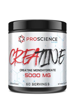 Proscience Nutra Creatine Monohydrate 5000mg 60 Servings 