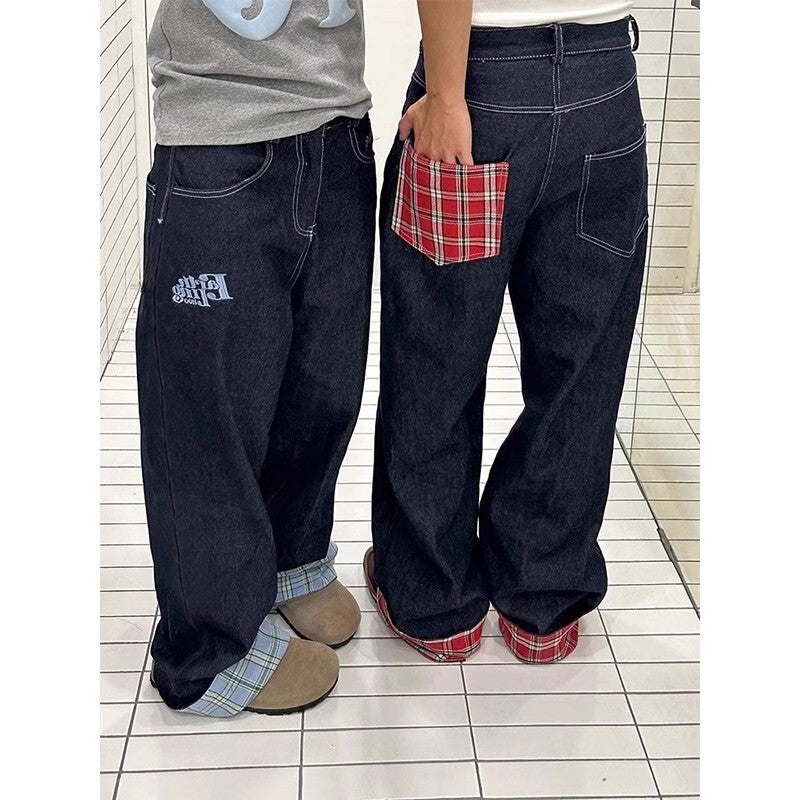 Unisex Casual Daily Denim Jeans - Image 3