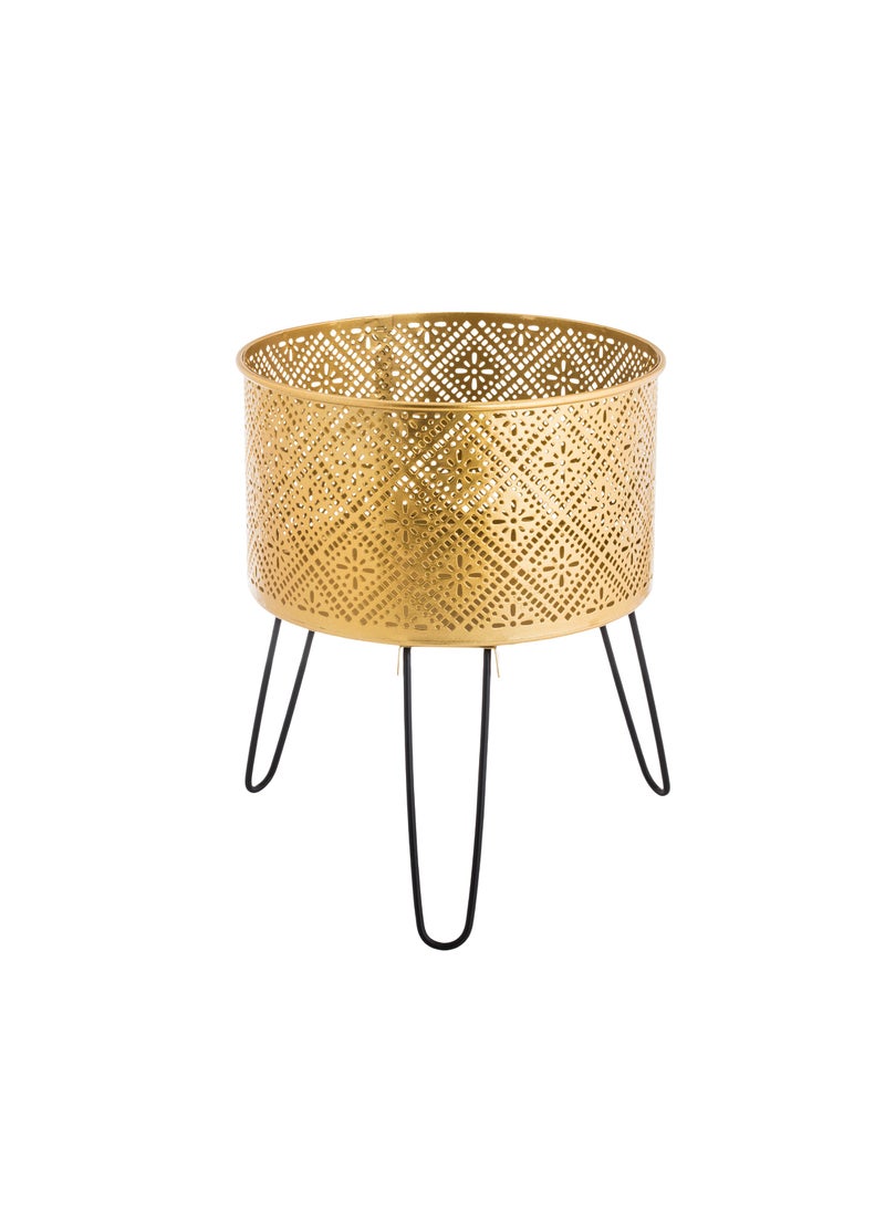 CASA ROSA 2-piece metal tree stand set with an elegant and modern design  - Image 2