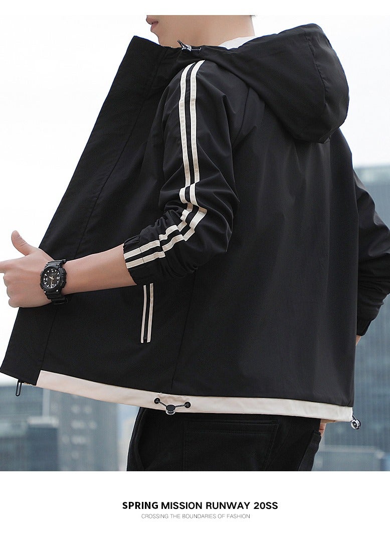 Warrior New Return Casual Jacket Slim Fit Upper Garment Jacket  - Image 3