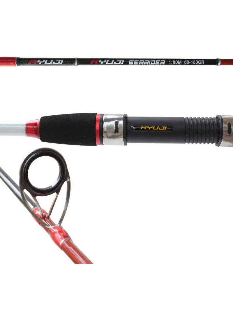 Ryuji - Searider 1.80M 60-180GR 2p Jigging Rod Standard-Standard - Image 1