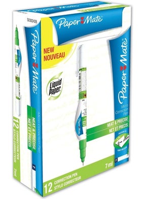 Paper Mate Clean and Perfect Liquid Corrector Micro Pen 7 ml  - Image 2