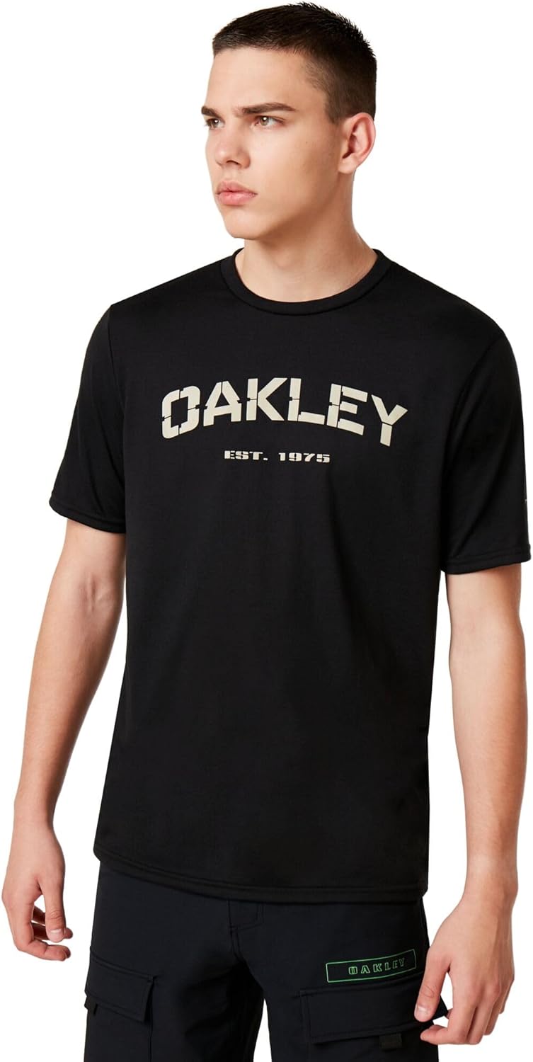 OAKLEY تي شيرت أوكلي SI Indoc - أسود - صغير - Image 4