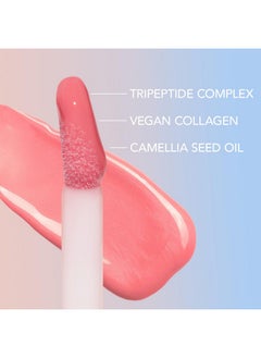 Sacheu Sacheu Lip Elixir Nourishing Lip Glaze and Lip Tint Gloss. High-Shine Lip Gloss. Moisturizing Lip Gloss Enriched with Lip Oils For Hydrating Smooth Finish, Cruelty-Free (Sheer Pink)  - Image 4