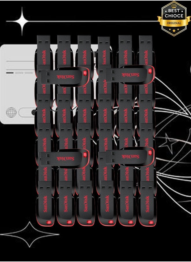 Sandisk 38 Pieces SanDisk Curzer Blade USB 2.0 Flash Drive 32GB  - Image 1