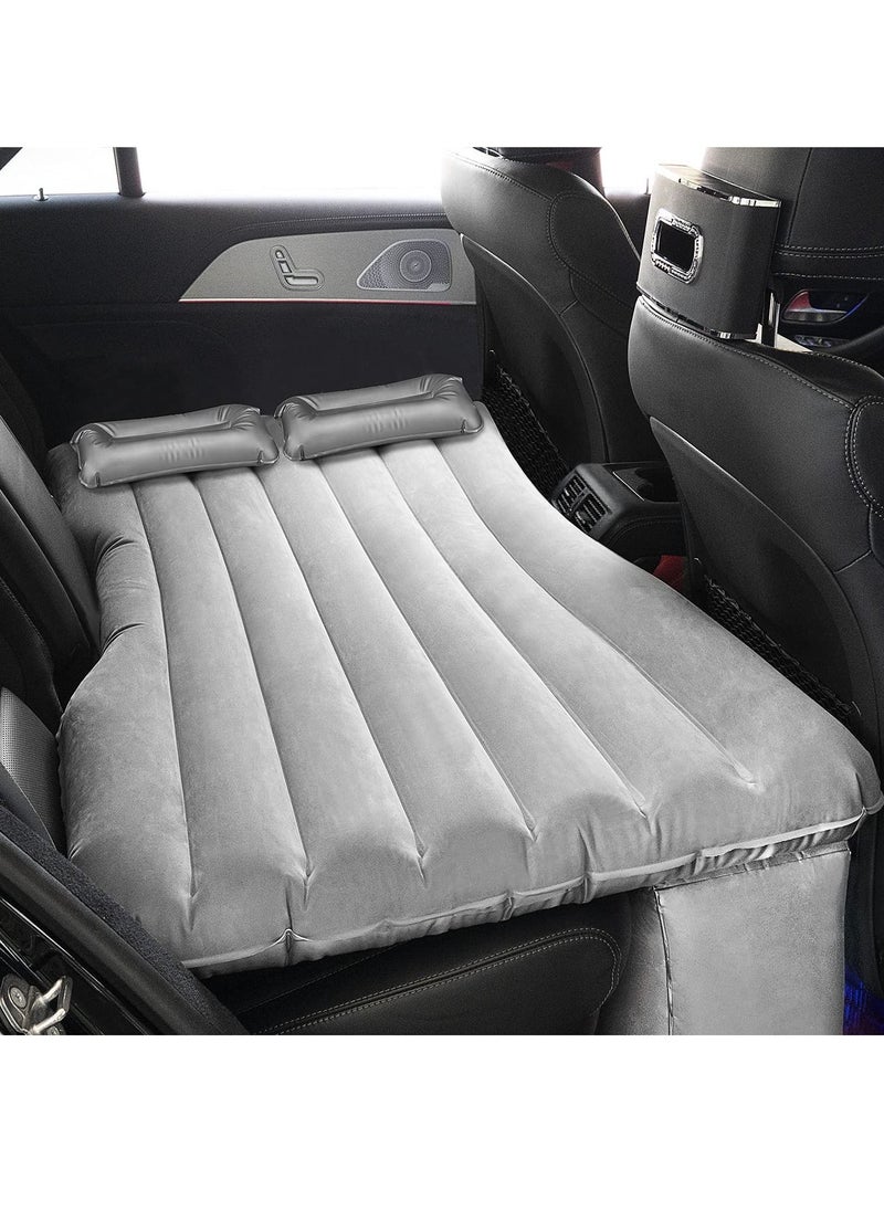 DubaiGallery Car Air Backseat Mobile Inflatable Mattress inflation Bed with Motor Pump, Two Pillows for Sleep Rest and Travel 