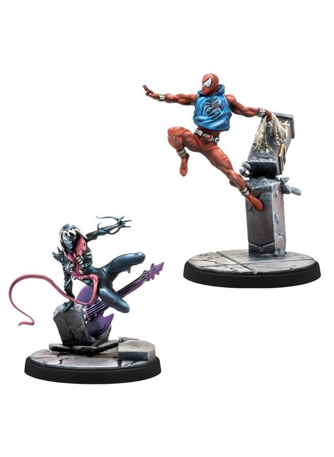 Atomic Mass Games Marvel: Crisis Protocol Gwenom & Scarlet Spider Character Pack - Unleash Alternate Universe Heroes! Tabletop Superhero Game, Ages 14+, 2 Players, 90 Min Playtime, Made  - Image 3