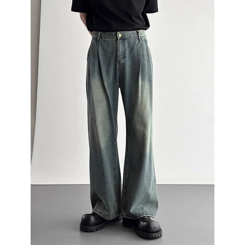 Unisex Classic Denim Jeans Loose Fit Daily Outdoor Wear - Image 2